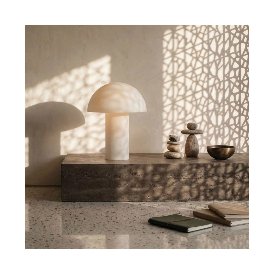 2661 TABLE LIGHT 1XE27 40W MAX NATURAL SANDSTONE Zambelis Lights